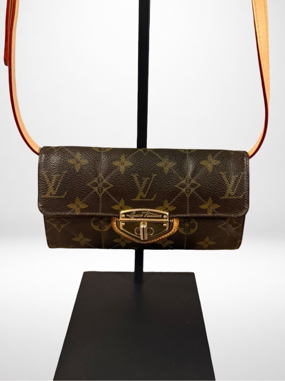 LOUIS VUITTON Sarah Etoile Monogram Wallet Crossbody Shoulder Bag Pochette